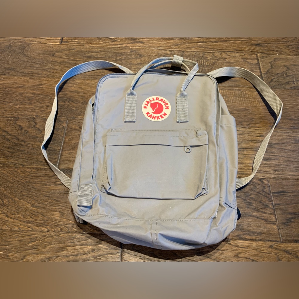 Fjallraven Grey Backpack
